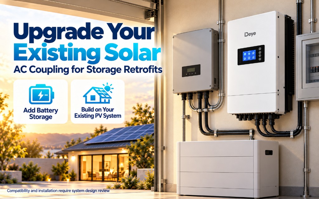 Storage on the AC Side of Existing PV