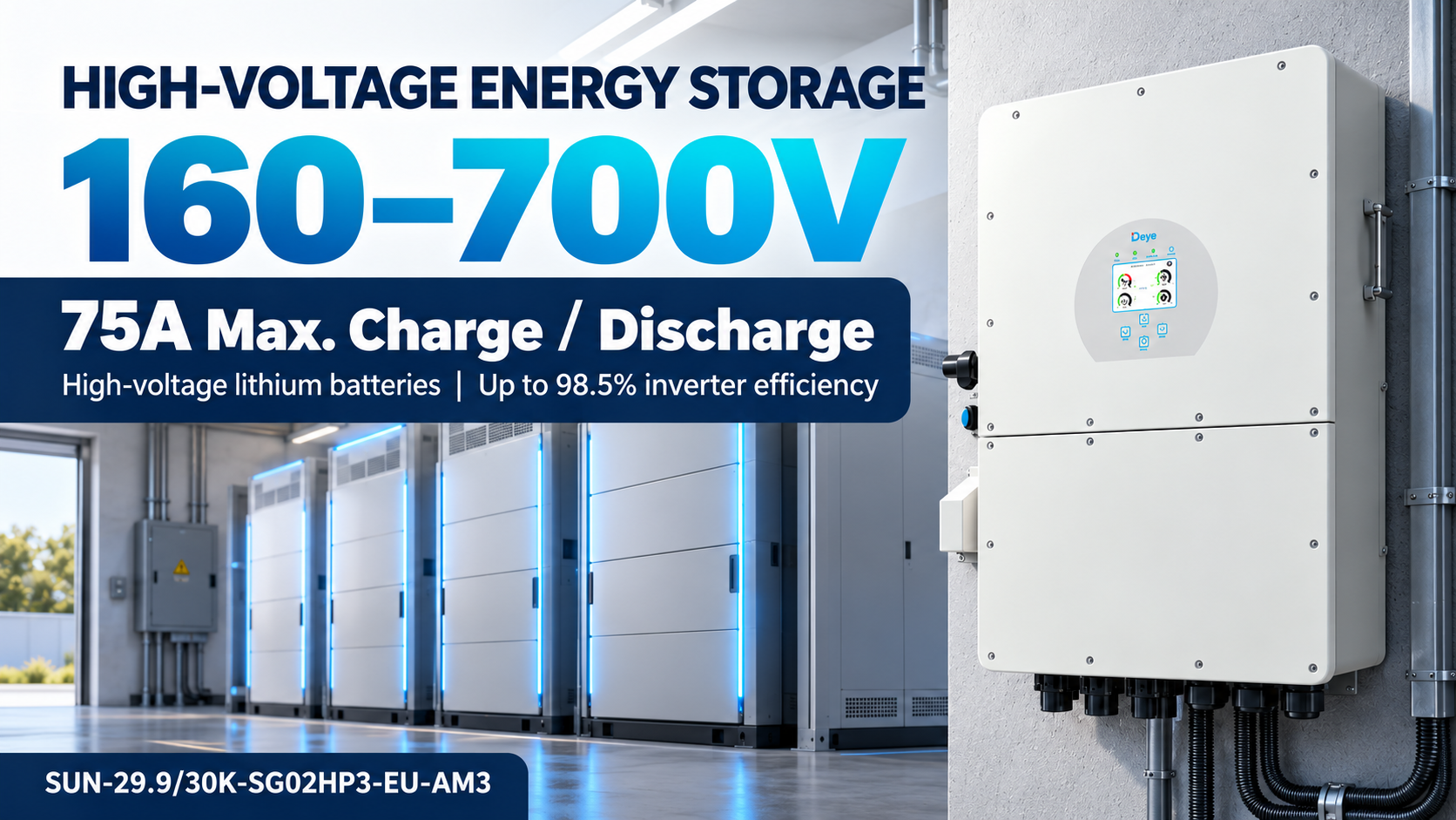 75 A into a high-voltage battery.