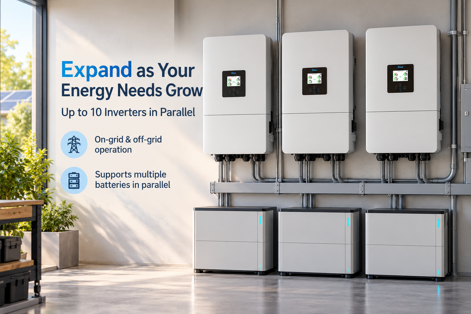 Expand as Your Energy Needs Grow