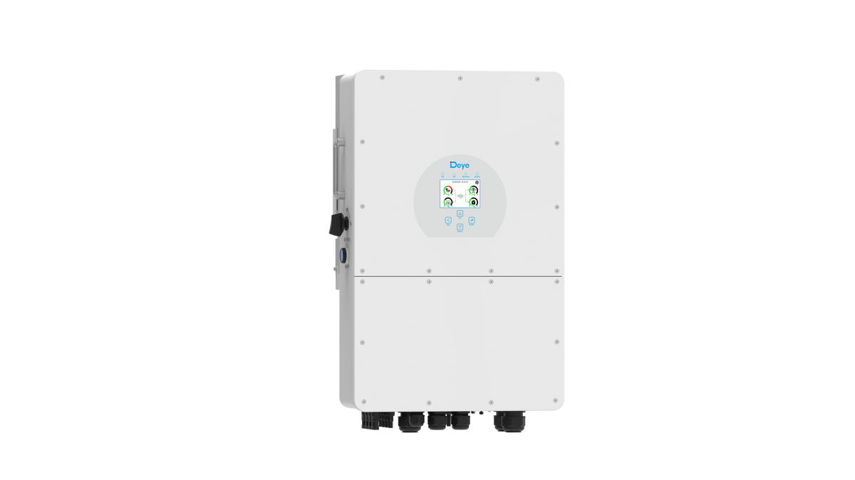 Deye SUN-SG01HP3-EU-AM2 hybrid inverter front view