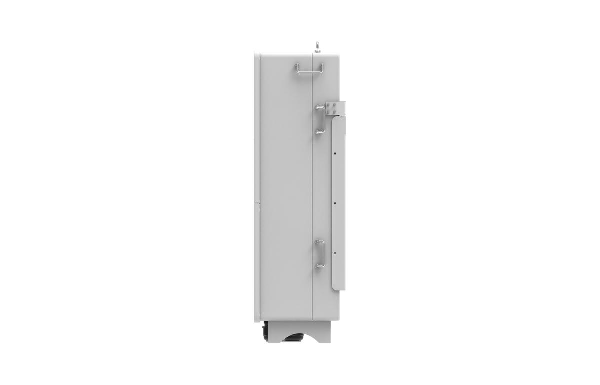 Wall-mount side, lift handles and bracket