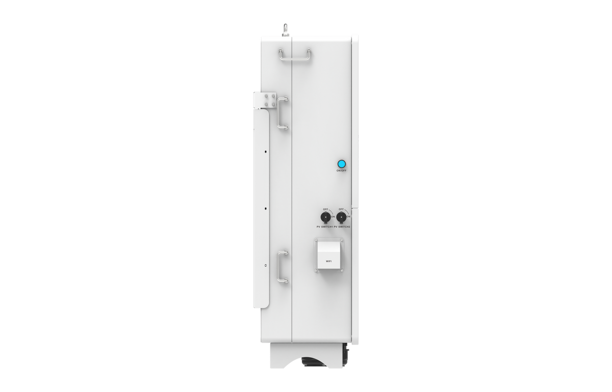 Side isolators, dual PV switches, ON/OFF, WiFi