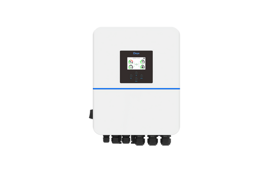 Deye SUN-SG01HP3-EU-DM2 hybrid inverter angle view